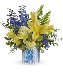 Seaside Sunshine Bouquet from Krupp Florist, your local Belleville flower shop